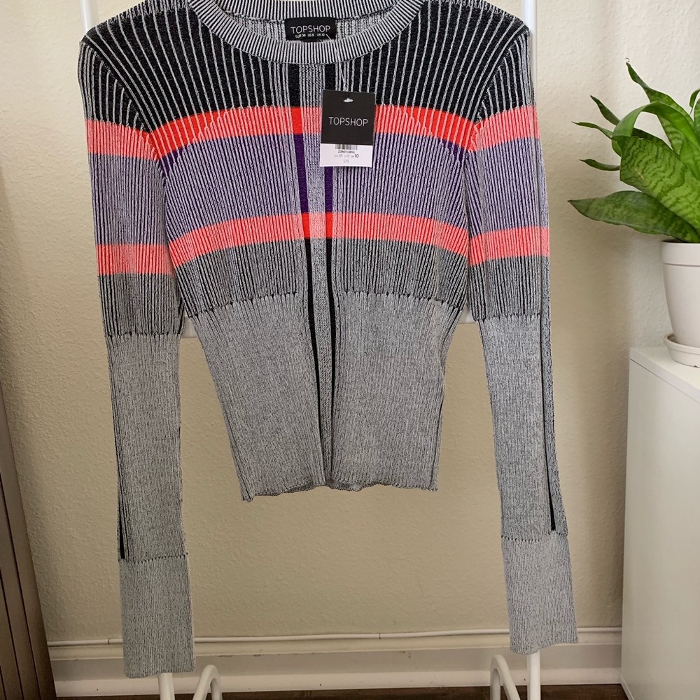 Topshop long sleeve top